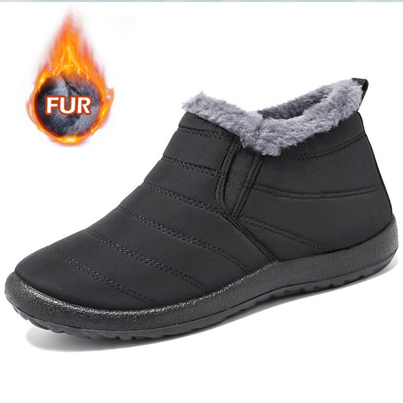 Bota de Inverno Snowie - Impermeável - Super Ofertas