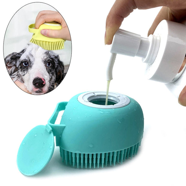 Escova de Banho para Pet - CleanPet - Super Ofertas