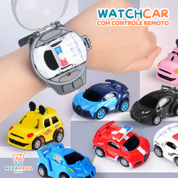 WatchCar - Relógio com Carrinho de Controle Remoto 50%OFF - Super Ofertas