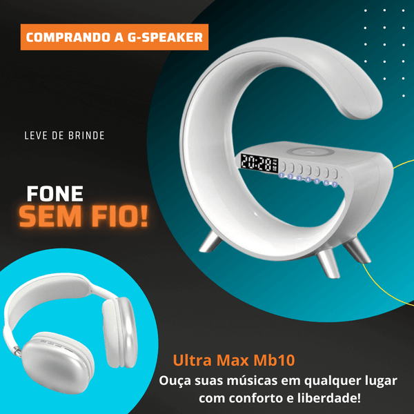 G-Speaker Smart Ultra® 5 em 1 + [Fone de Ouvido de Brinde] - Super Ofertas