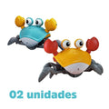 Caranguejo Fujão™ - Brinquedo Interativo Rastejante - TECA - Super Ofertas